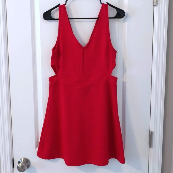Divided H&M Cutout Fit and Flare Mini Dress - Picture 1 of 5